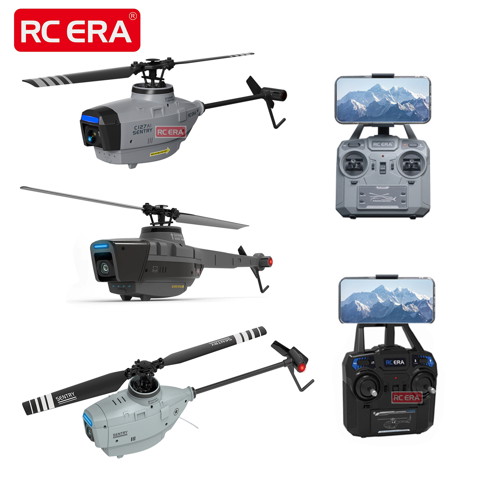 Rc Helicopter Nitro - RC ERA C127AI C127 C128 2,4G