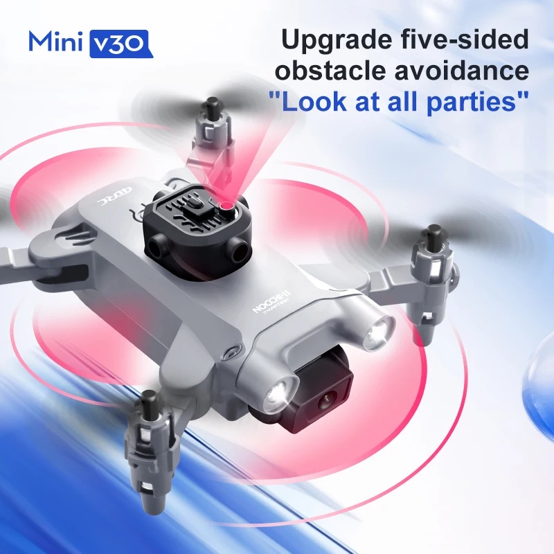 Мини-дрон V30 WiFi с двойной 4 – обзор и цена Rc Helicopter Electric