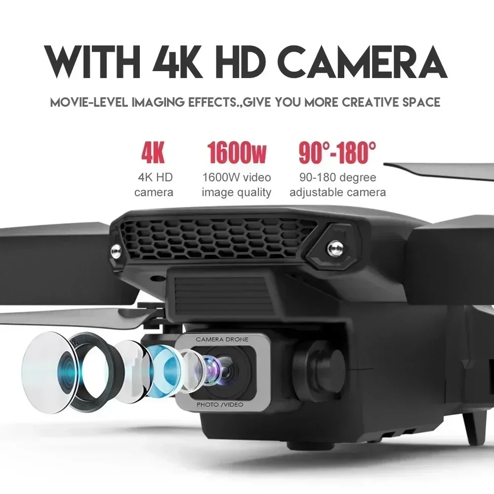 E88 Pro WIFI FPV Дрон Широкоуг – обзор и цена Rc Helicopter Case