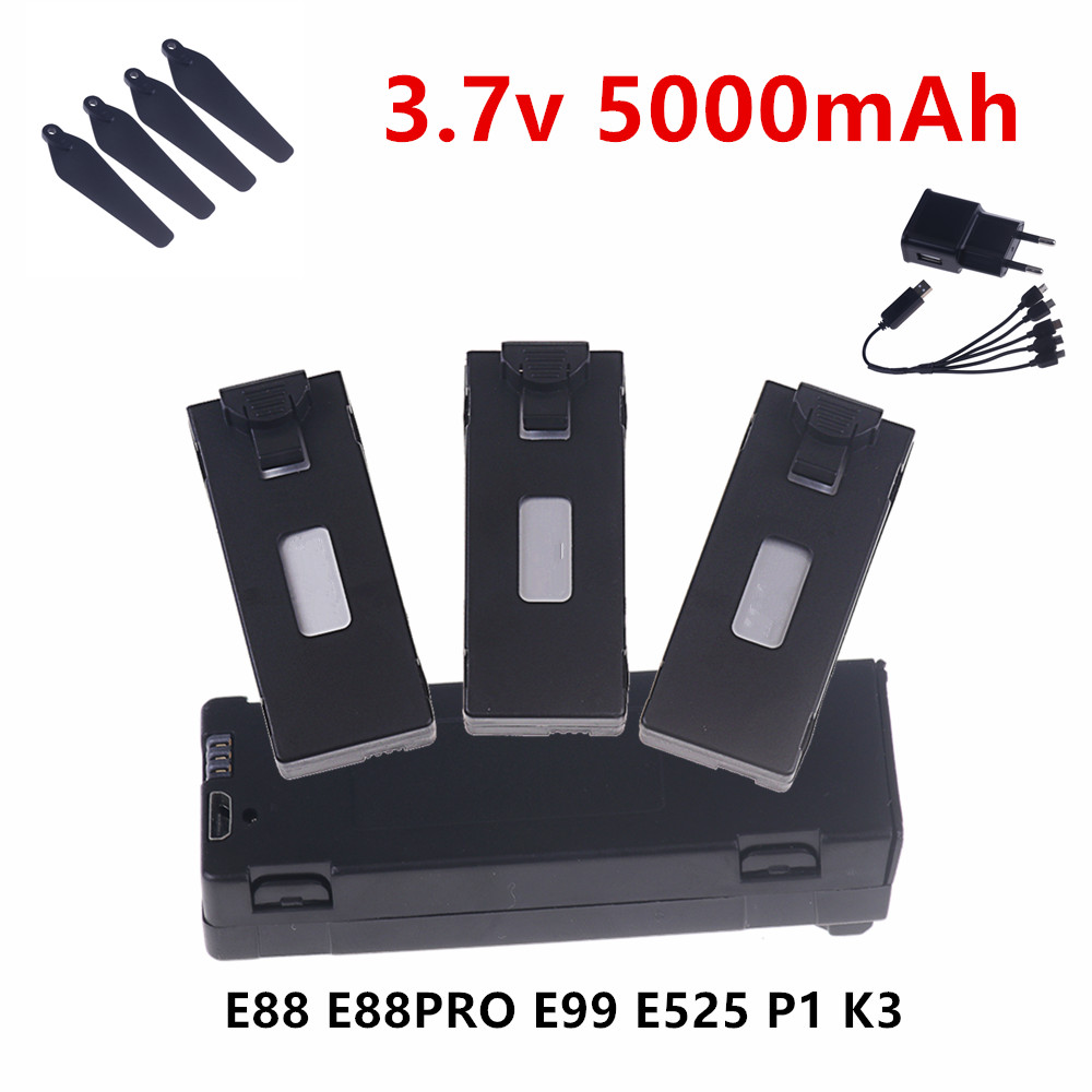 Аккумулятор 3.7V 5000mAh LiPo  – обзор и цена Eachine Drone E58