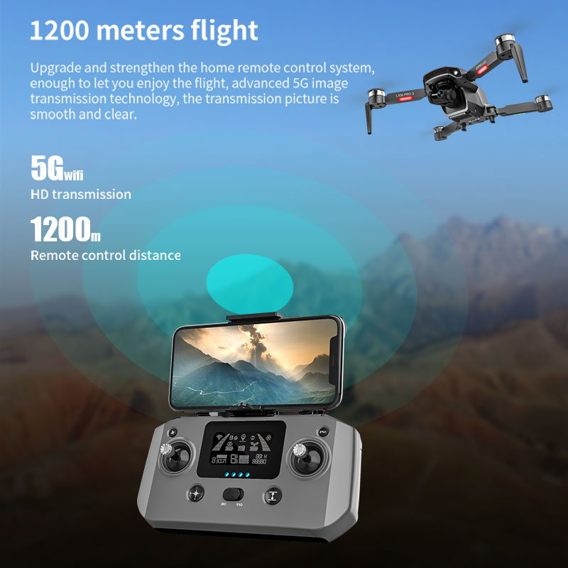 L106 Pro 3 Дрон 5G WIFI FPV Ск – обзор и цена Rc Helicopter Electric