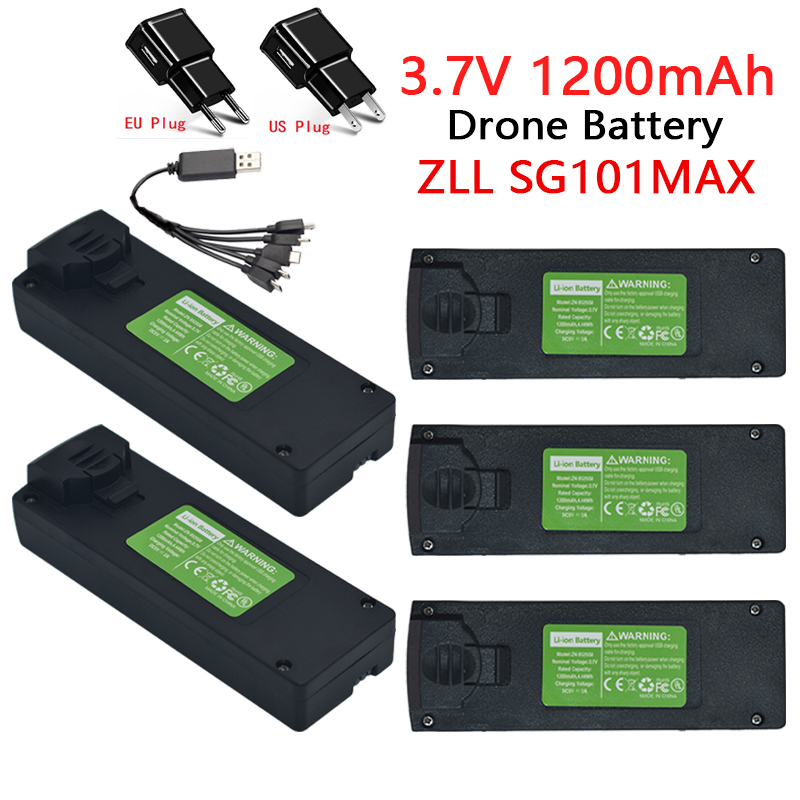 Аккумулятор LiPo 3.7V 1200mAh  – обзор и цена Eachine Drone E58