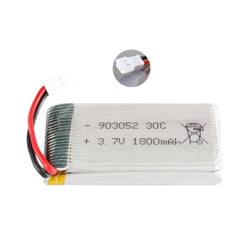 Аккумулятор LiPo 3.7В 1800мАч  – обзор и цена Eachine Drone E58